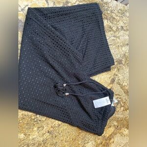 Chico’s Palazzo Cutwork Pants - Women’s Size 2 (10-12)- Black Brand new with Tag